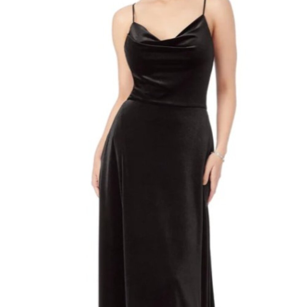 Morilee Lustrous Velvet Bridesmaid Dress - Picture 3 of 3